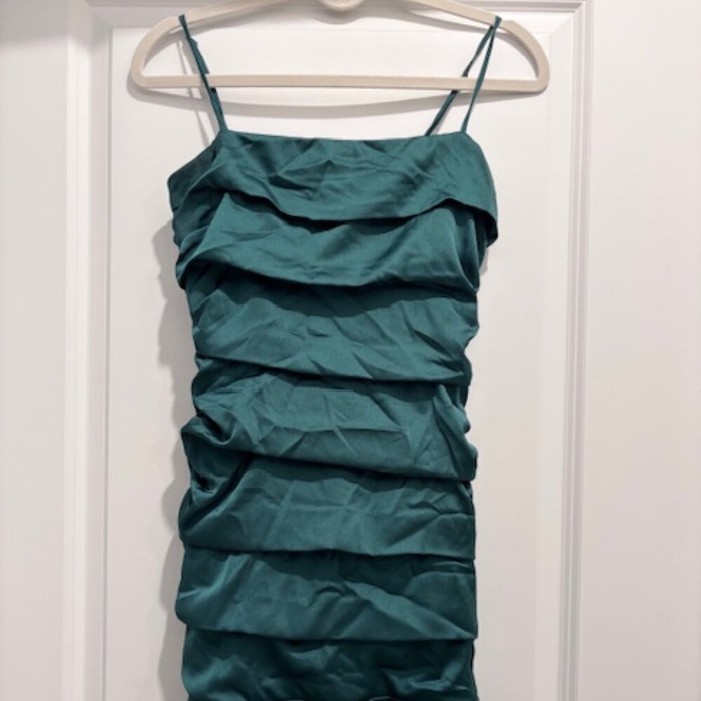 Hello Molly, Emerald Green Never Worn, Mini dress S (US 4)